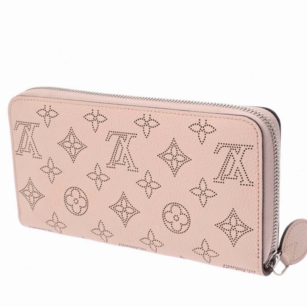 Louis Vuitton Monogram Mahina Zippy Pink Jasmine Wallet - Picture 4 of 13